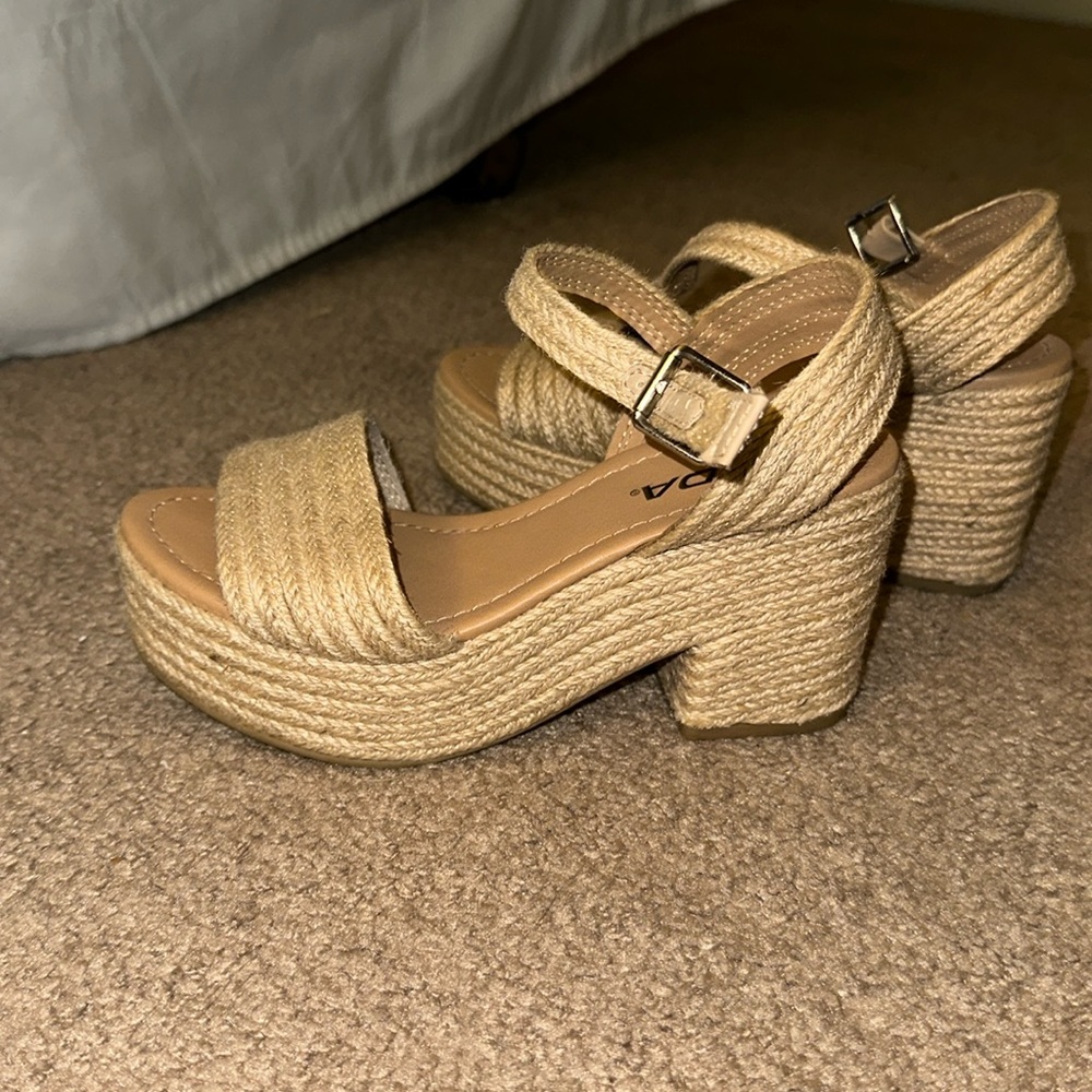 Soda espadrille wedges